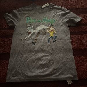 Rick and Morty Gray T-Shirt